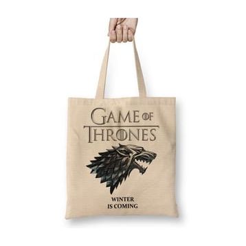 Humuts Game of Thrones Winter is Coming Uzun Saplı Kadın Bez Çanta