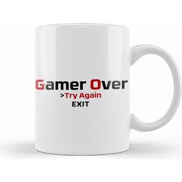 Humuts Game Over Kupa Bardak