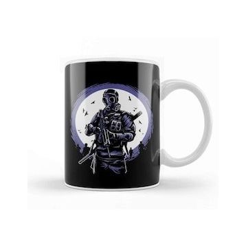 Humuts Gas Mask Soldier Kupa