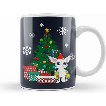 Humuts Gatomon Around The Christmas Tree Digimon Kupa
