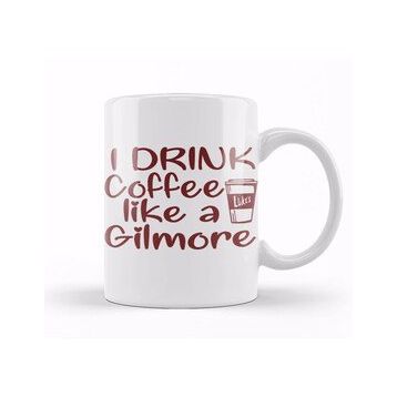 Humuts Gilmore Girls Drink Coffee Like A Gilmore Luke's Coffee T Gilmore Girls Fan Gift Brown Kupa Bardak