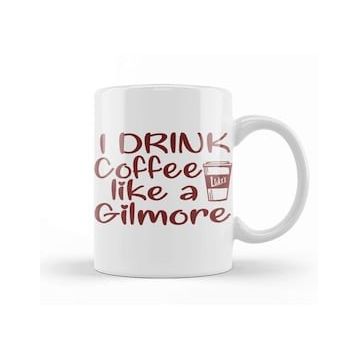 Humuts Gilmore Girls Drink Coffee Like A Gilmore Luke's Coffee T Gilmore Girls Fan Gift Brown Kupa Bardak