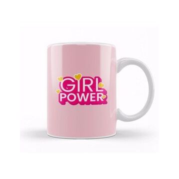 Humuts Girl Power Text Design Kupa Bardak