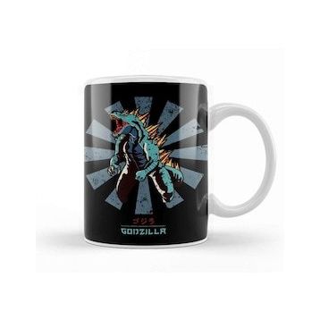 Humuts Godzilla Retro Japanese Kupa Bardak