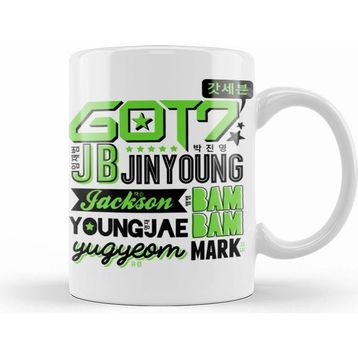 Humuts Got 7 Font Collage Kupa Bardak