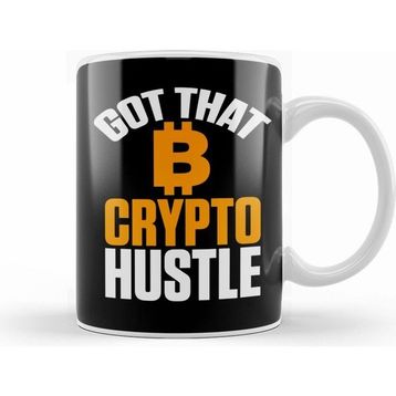 Humuts Got That Crypto Hustle Bitcoin Btc Cryptocurrency Kupa Bardak