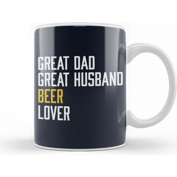Humuts Great Dad Great Husband Beer Lover Kupa