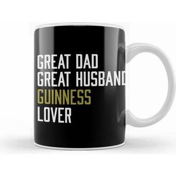 Humuts Great Dad Great Husband Guinness Lover Kupa