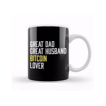Humuts Great Dad Husband Bitcoin Lover Kupa