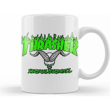 Humuts Green Thrasher Logo Kupa Bardak