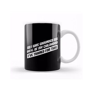 Humuts Grounded Funny Self Isolation Quote Kupa Bardak