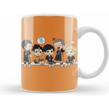 Humuts Haikyuu Karasuno Chibi Kupa Bardak