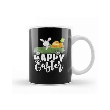 Humuts Happy Easter Vintage Truck Bunny Kupa