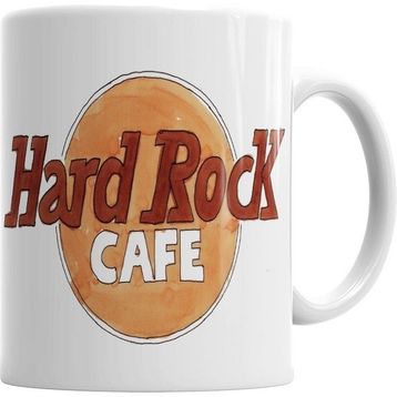 Humuts Hard Rock Cafe Kupa Bardak
