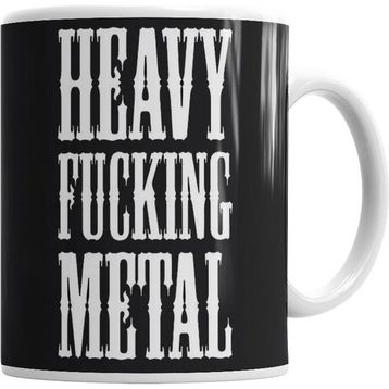 Humuts Heavy Metal Beyaz Kupa