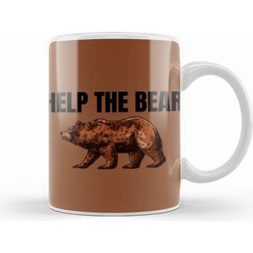Humuts Help The Bear Kupa Bardak