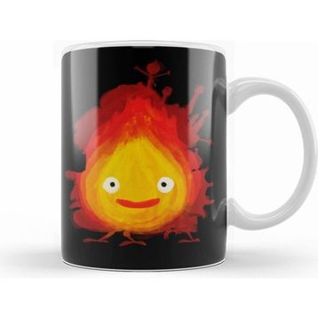 Humuts Howls Moving Castle Calcifer Kupa Bardak