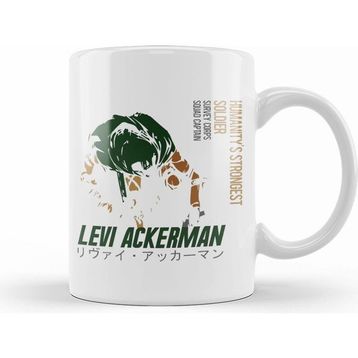 Humuts Humanitys Stronger Soldier Levi Ackerman Kupa Bardak