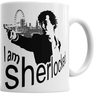 Humuts I Am Sherlocked Kupa Bardak
