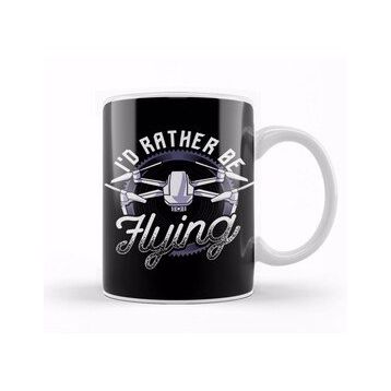 Humuts I D Rather Be Flying Drone Pilot Hobby Droning Kupa Bardak