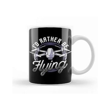 Humuts I D Rather Be Flying Drone Pilot Hobby Droning Kupa Bardak