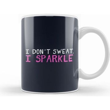 Humuts I Dont Sweat I Sparkle Kupa Bardak