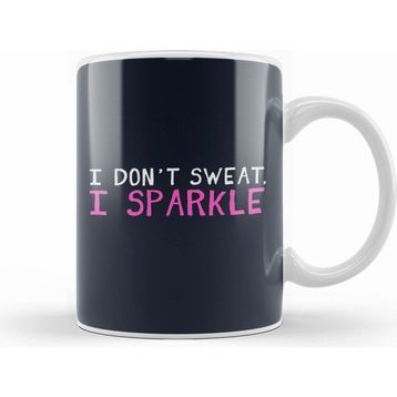 Humuts I Dont Sweat I Sparkle Kupa Bardak