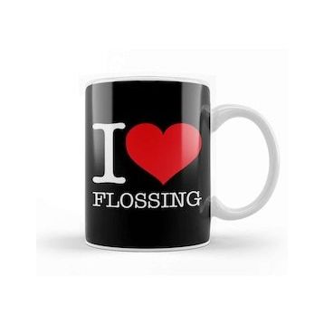 Humuts I Love Flossing Kupa Bardak