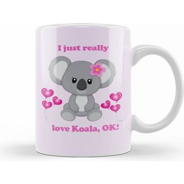 Humuts I Love Koala Kupa Bardak