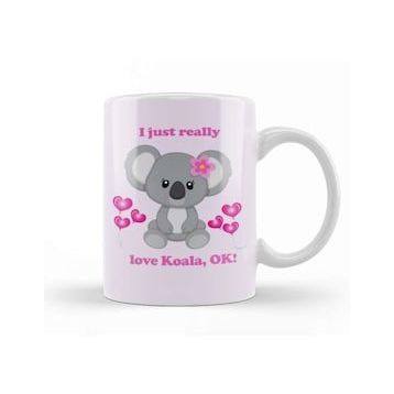 Humuts I Love Koala Kupa Bardak
