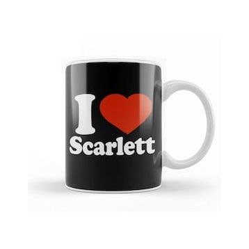 Humuts I Love Scarlett Kupa Bardak