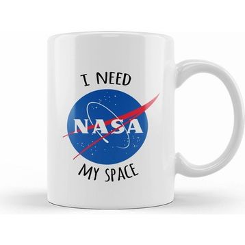Humuts I Need My Space Nasa Kupa Bardak