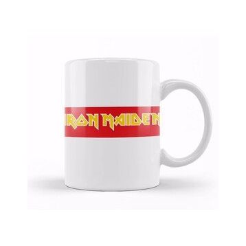 Humuts Iron Maiden Logo Kupa Bardak