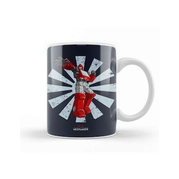 Humuts Ironhide Transformers Retro Japanese Kupa Bardak