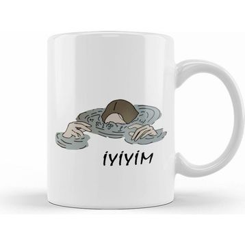 Humuts Iyiyim Motto Kupa Bardak