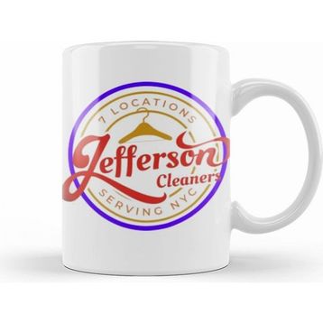 Humuts Jefferson Retro Rainbow Style Beyaz Kupa