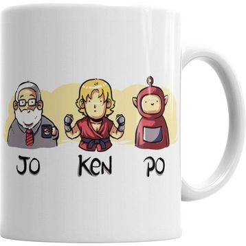 Humuts Jo Ken Po Beyaz Kupa