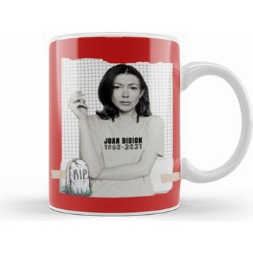 Humuts Joan Didion Rip Beyaz Kupa