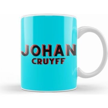 Humuts Johan Cruyff Art Gift Beyaz Kupa