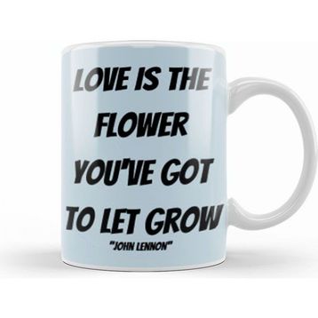 Humuts John Lennon Quotes Beyaz Kupa