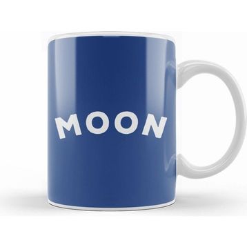 Humuts John Mayer Inspired Moon Beyaz Kupa