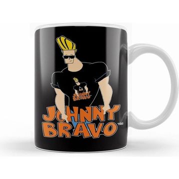 Humuts Johnny Bravo Beyaz Kupa