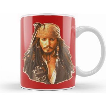 Humuts Johnny Depp Beyaz Kupa