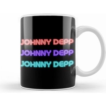 Humuts Johnny Depp Beyaz Kupa