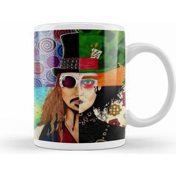 Humuts Johnny Depp Character Beyaz Kupa