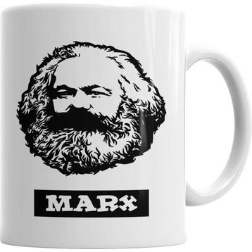 Humuts Karx Marx Beyaz Kupa