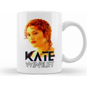 Humuts Kate Wınslet Beyaz Kupa