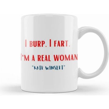 Humuts Kate Wınslet Beyaz Kupa