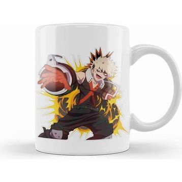Humuts Katsuki Bakugou Beyaz Kupa