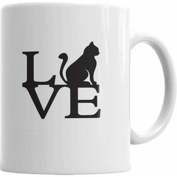 Humuts Kedi Cat Love Kupa